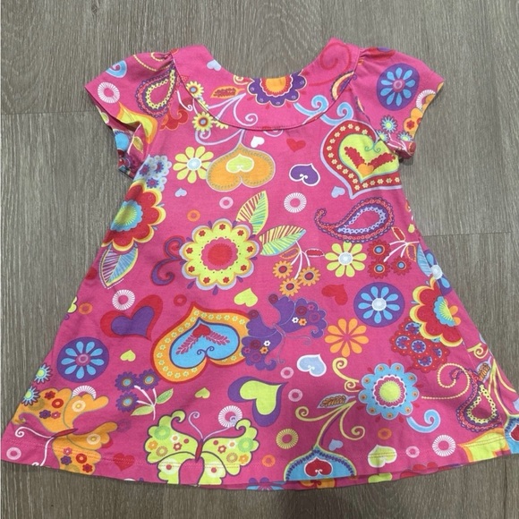 Little girls Hanna Anderson dress 2T - Picture 2 of 3